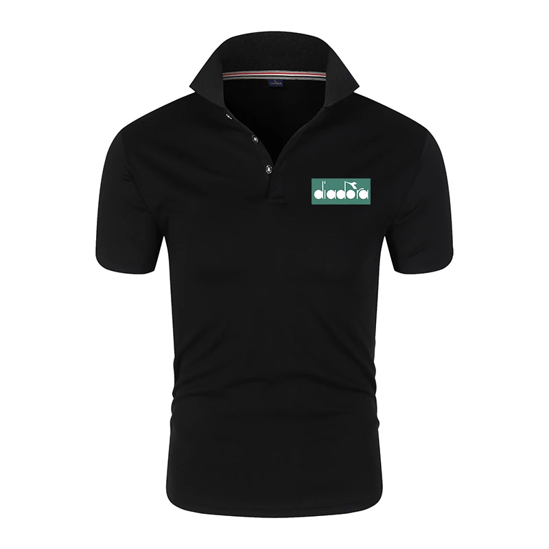 

Top Quality 2021 New Brand Mens Polos Shirts 100% Cotton Short Sleeve Casual Polos Hommes Fashion Summer Lapel Male tops
