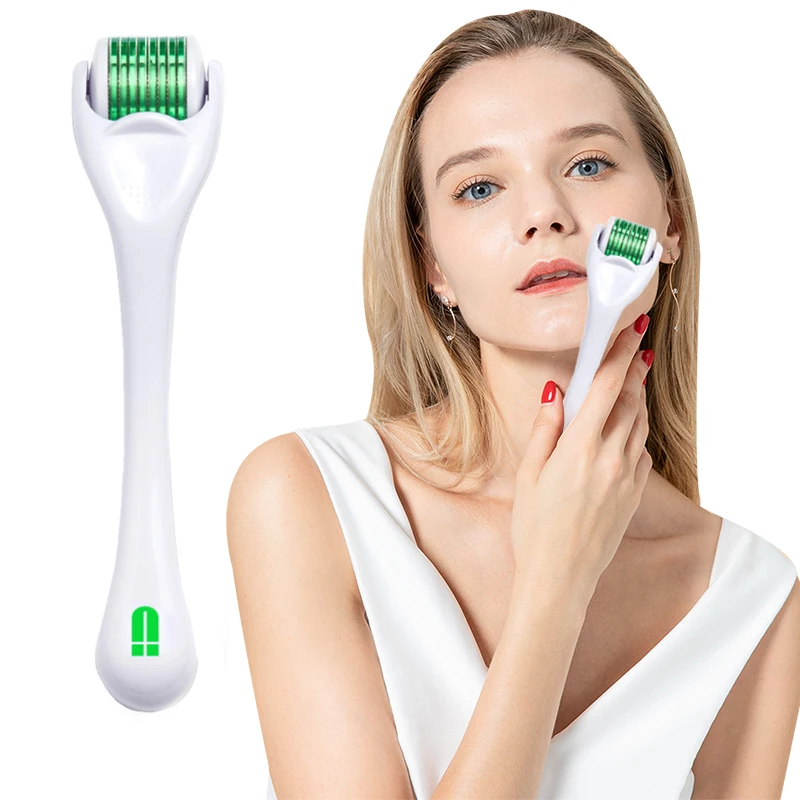 Ролик с микроиглами для отбеливания шрамов и кожи 540 игл|Устройство ухода за