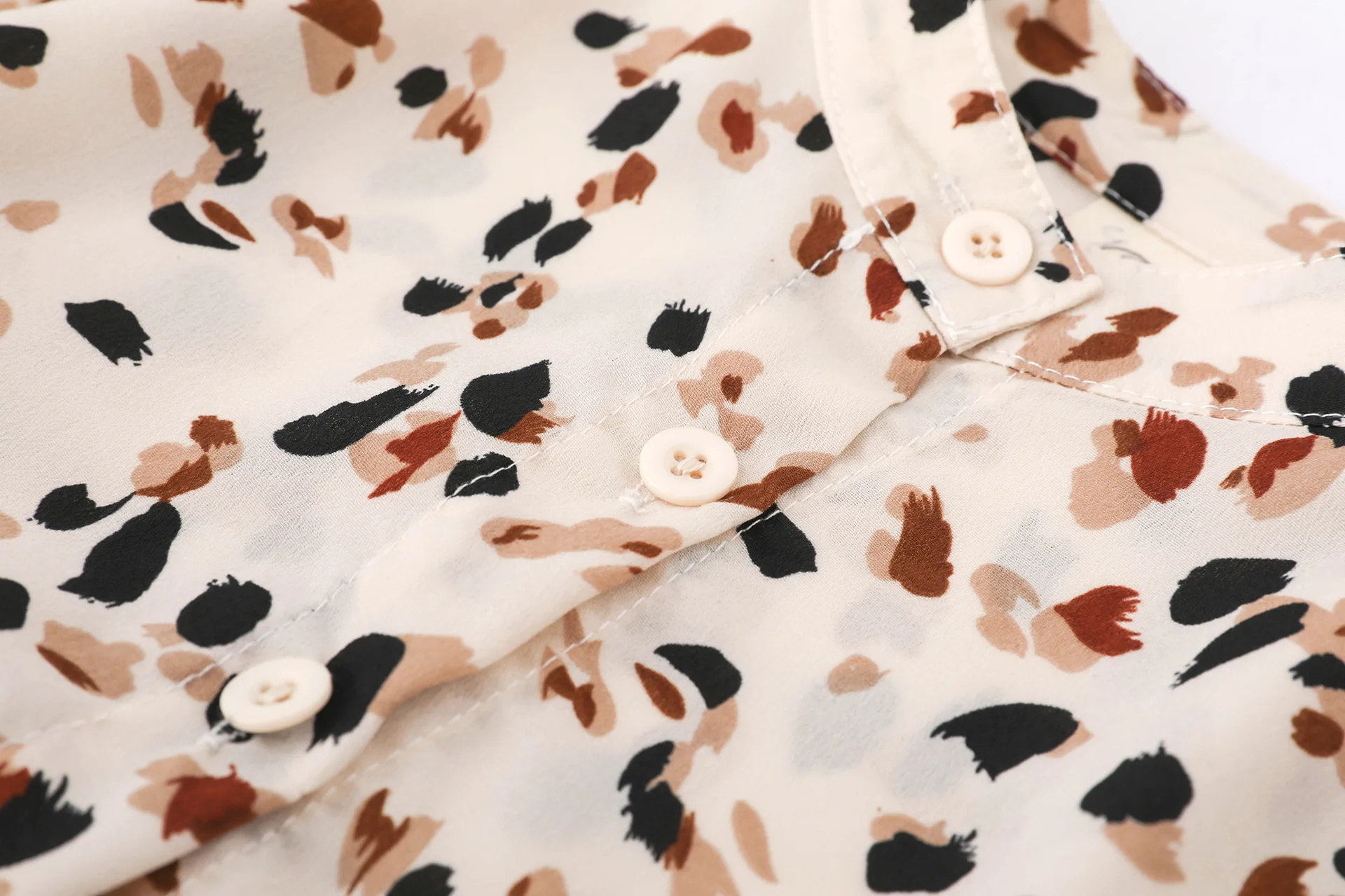 Корейские шифоновые осенние платья с цветами для девочек платье принцессы