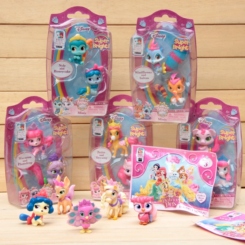 

Hasbro Genuine Princess Doll To Q Pet Cute Animal Doll Q Version Decoration Girl Play House Toy Model