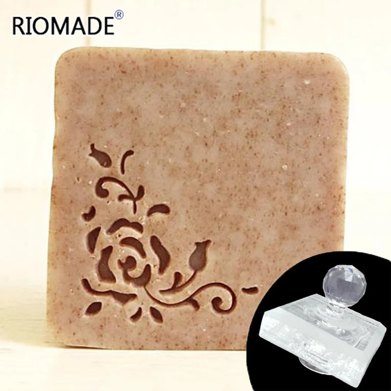 Креативное кружевное мыло ручной работы цветочный узор прозрачное натуральное