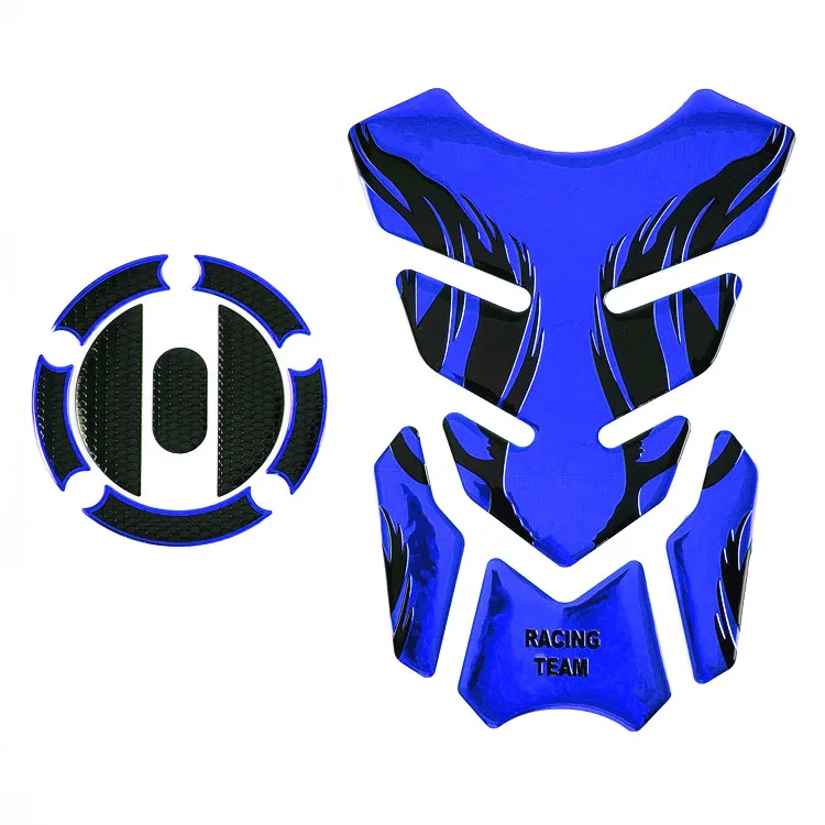 Универсальные 3D наклейки для топливного бака мотоцикла накладка Защитная крышка