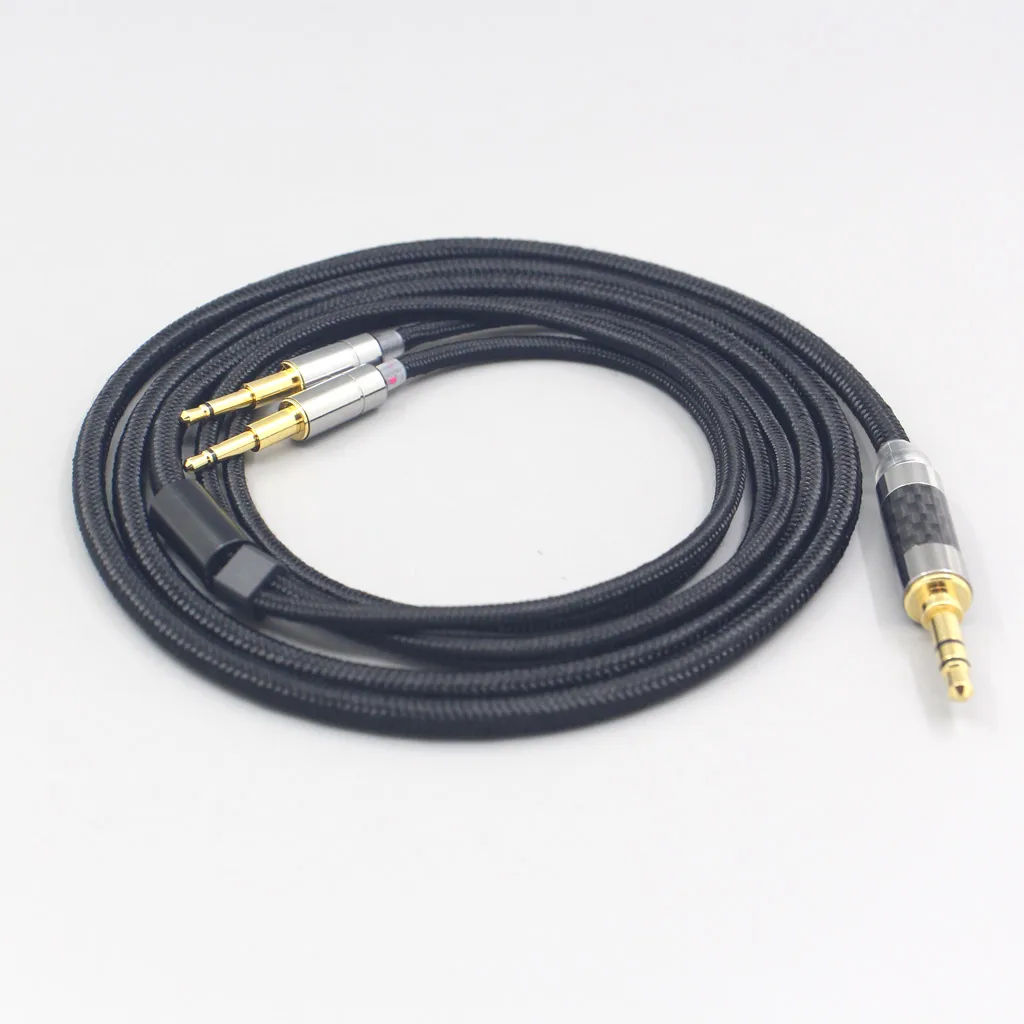 

Super Soft Headphone Nylon OFC Cable For Abyss Diana Acoustic Research AR-H1 Advanced Alpha GT-R Zenith PMx2 LN007553