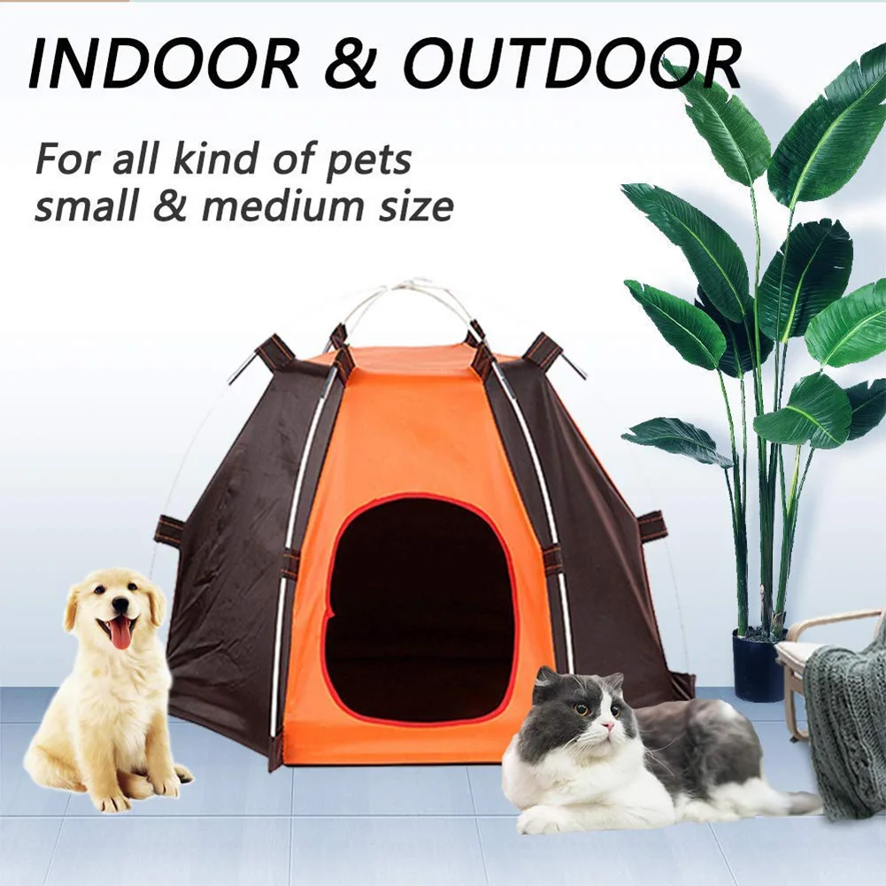 Водонепроницаемая палатка для домашних питомцев переносной складной
