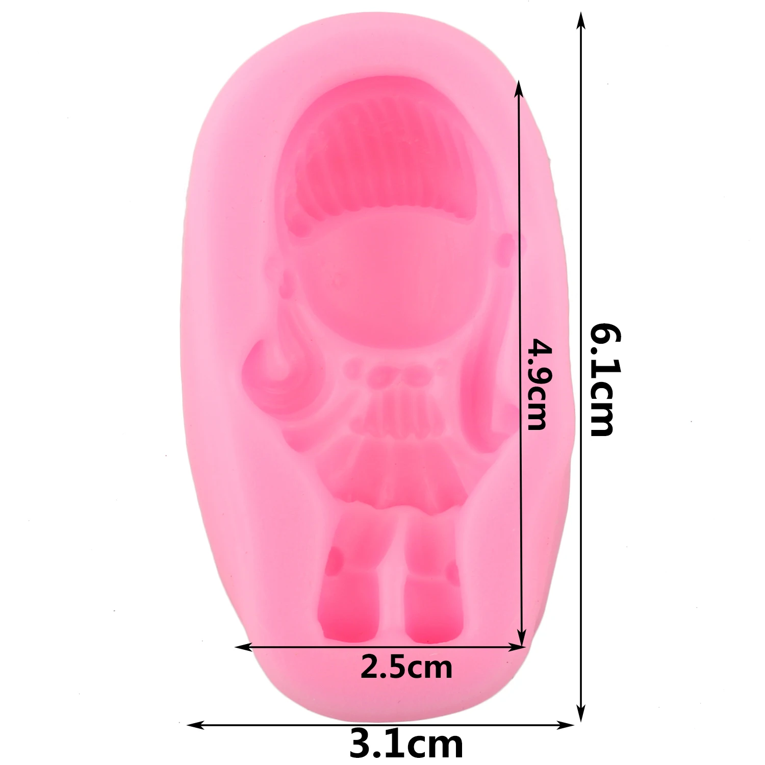 DIY девочки силиконовые формы принцесса кекс Топпер помадка Шоколадные конфеты