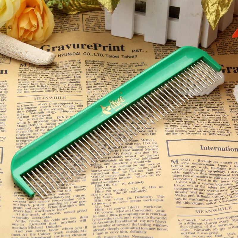 

Pet comb Pet grooming comb Pet brush Pet supplies Pet row comb Active needle