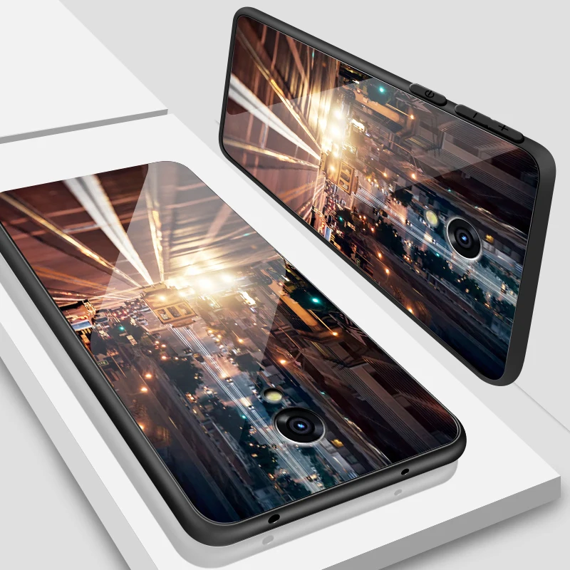 W309 Для iPhone SE 5s 6 6S 7 8 Plus XR XS макс. закаленное стекло чехол антидетонационный задняя чехол для Meizu M5 M8 M6 M9 Note 16th Plus - Цвет: W309