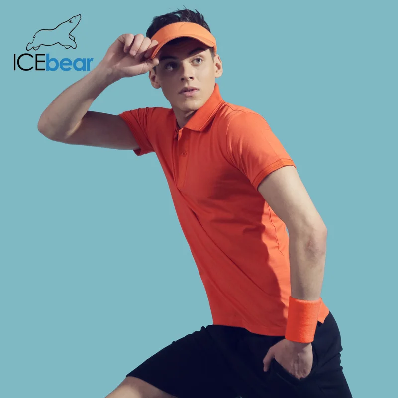 icebear 2020 лето новая футболка из керамического волокна с короткими рукавами