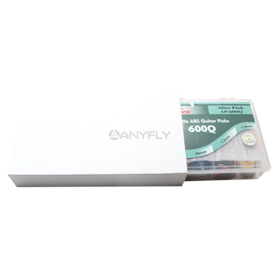 600 stücke alice ap 600q akustische elektrische gitarre picks matte abs gleitschutz plektrum picks verschiedene farbe und dicke großhandel f