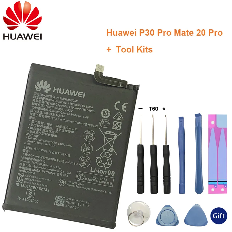 HB486486ECW 3400 мА/ч, HB396285ECW Батарея huawei P20 для Honor 10 COL-AL00 COL-AL10 COL-TL00 COL-TL10 COL-L29 Батарея+ инструмент - Цвет: HB486486ECW