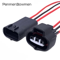 3 pin automotive waterproof connector map sensor vacuum turbo pressure wire harness for vss toyota 6189 0099 90980 10841