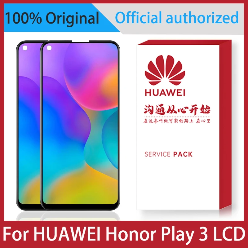 

Оригинальный дисплей 6,39 дюйма для Huawei Honor Play 3, ЖК-дисплей ASK-AL00 дюйма, сенсорный экран, дигитайзер в сборе, заменить запасные части с рамкой