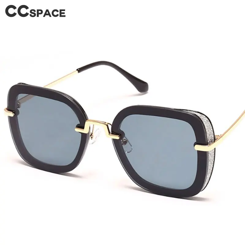 46487 модные роскошные женские солнцезащитные очки в большой оправе с защитой от