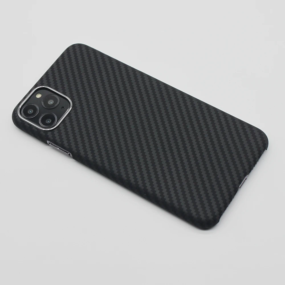 

Fiber Ultra Thin Phone Cover for iPhone 12 11 Pro Max SE Case