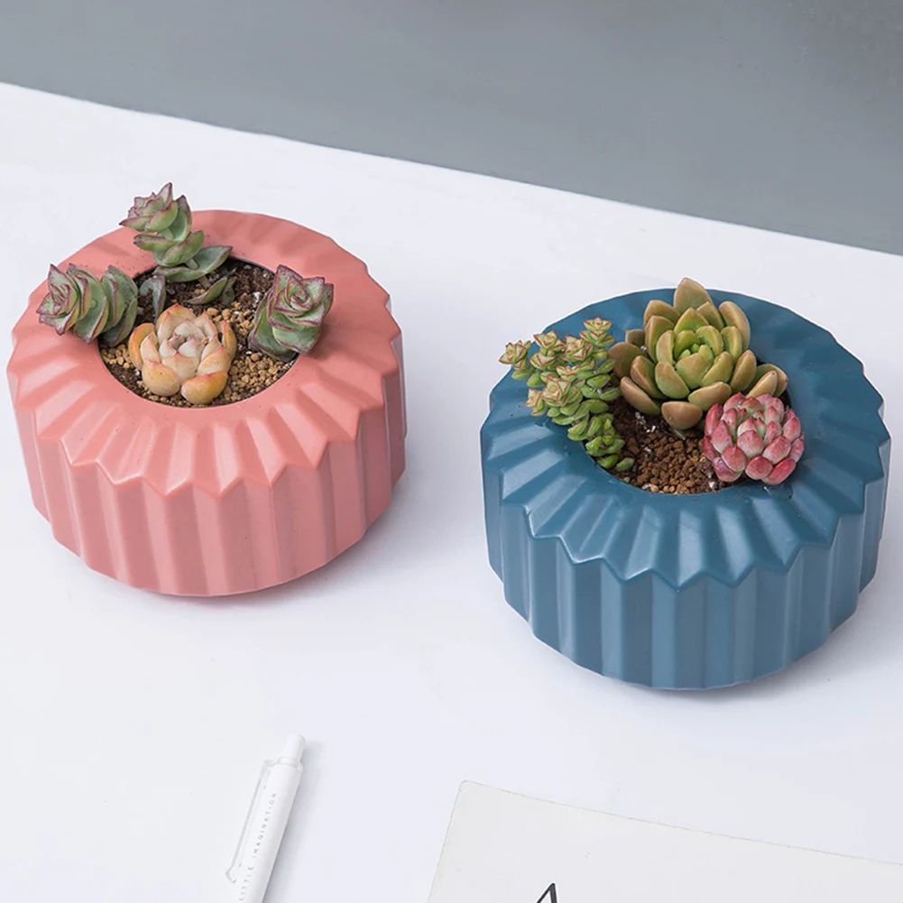 

Succulent Flower Pot Plastic Thickening Creative Simple Large Diameter Small Flower Vases Indoor Simple Personality Flower Pots
