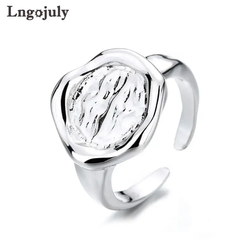 

Женское кольцо из серебра 925 пробы, с открытыми кольцами