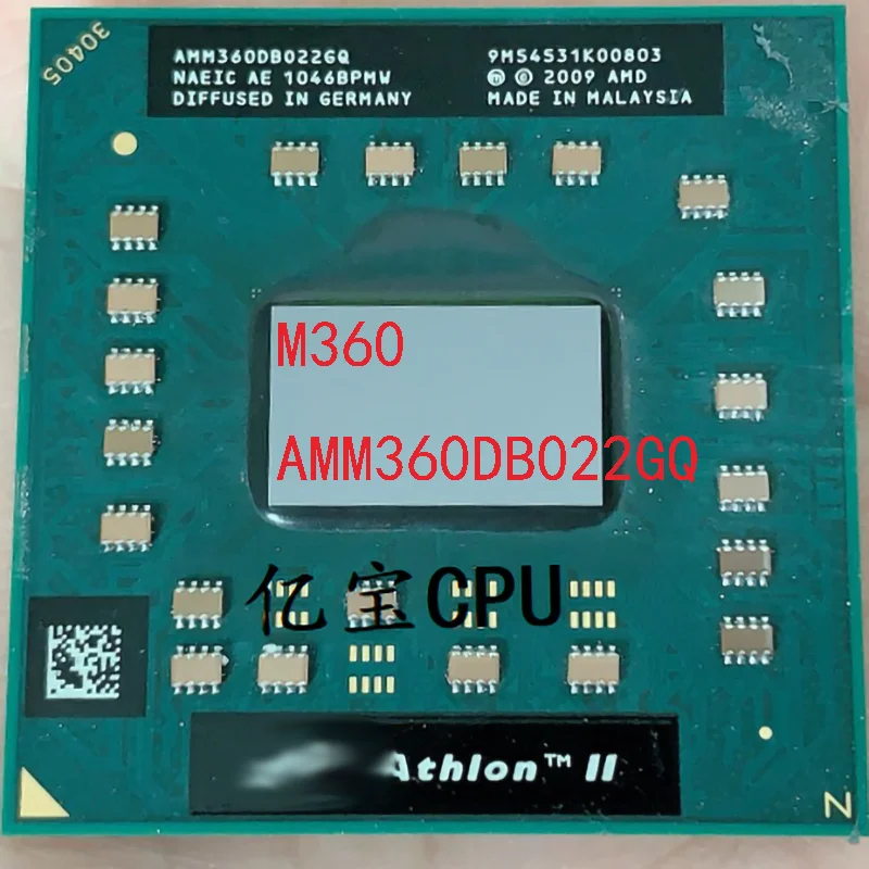 

M360 2.3G 35W CPU AMM360DB022GQ PGA