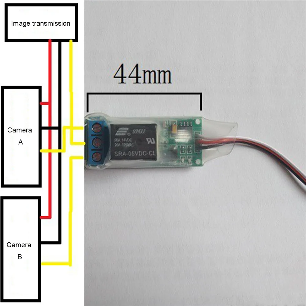 Универсальная модель самолета релейный переключатель K1 контроллер модуля 1ch