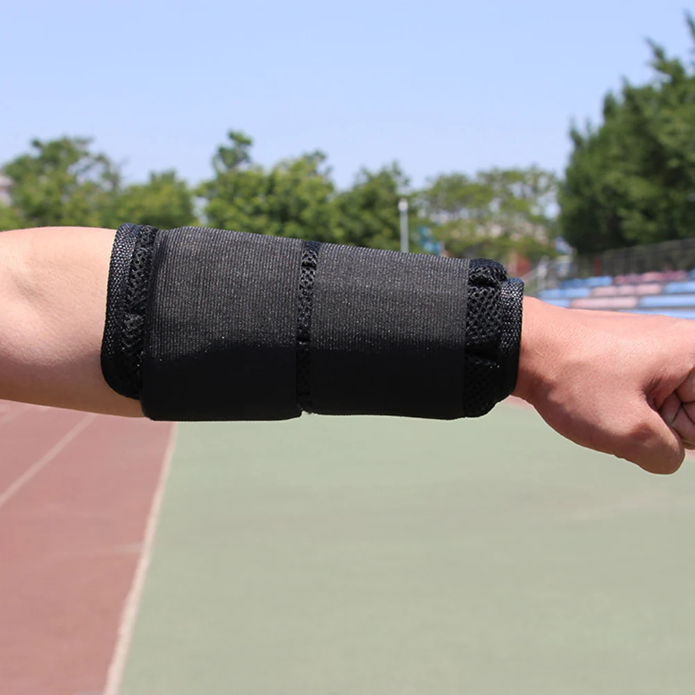 Пара утяжеленных наручных браслетов с регулируемой невидимой стальной