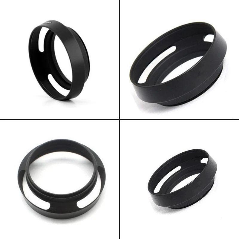 

37mm-62mm Metal Hollow Lens Hood Sun Shade Cover for Nikon Canon Sony Pentax Fujifilm Cameras