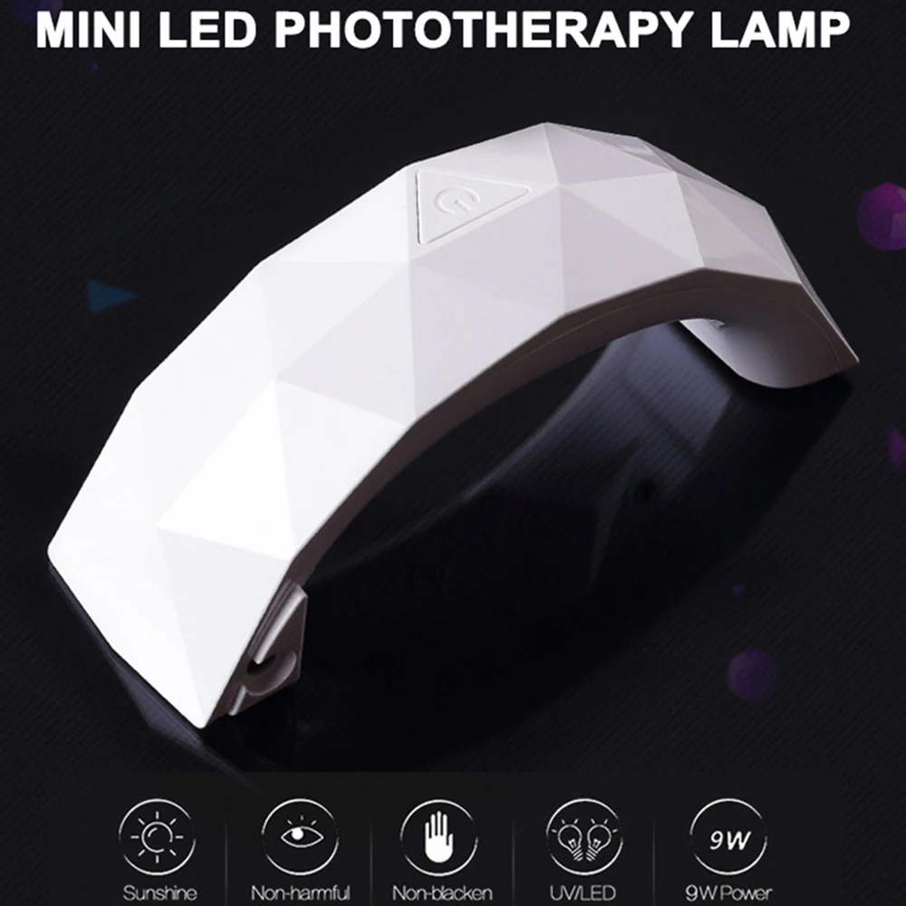 

30S Быстросохнущий УФ гель лак для ногтей светодиодный светильник Профессиональный USB порт для маникюра все для ногтей лампа гладко без вреда для дизайна ногтей сушилка
