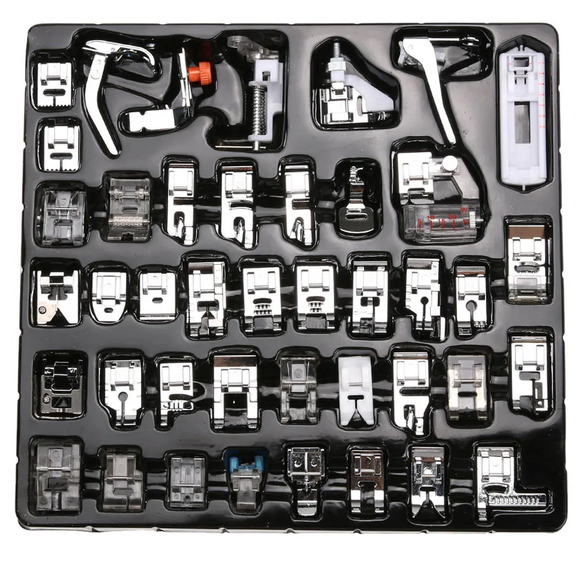 Набор прижимных лапок для швейной машинки Brother Singer 32 48 52 дюйма|presser foot feet kit|presser