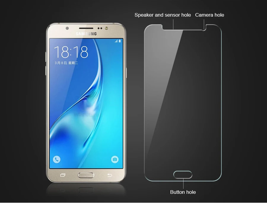 Закаленное Стекло на для samsung Galaxy J3 J5 J7 J2 J5 J7 Prime Экран протектор для samsung J2 J4 J6 J8 защитная пленка
