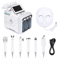7 in 1 water oxygen hydrafacial machine skin care deep cleansing exfoliating hydro dermabrasion jet peel machine with led mask