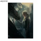 Постер из крафт-бумаги для классических фильмов, украшение для дома, картина, Настенная Наклейка 50, 5x35 см