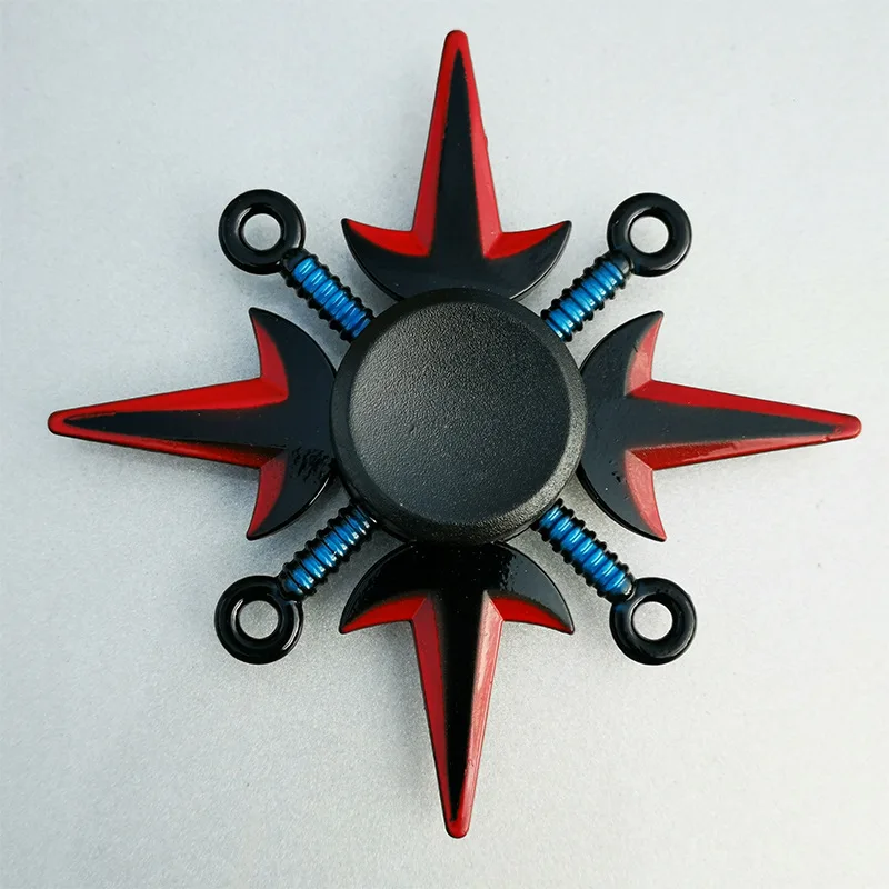 

New Zinc Alloy Metal Fidget Spinner Creative Ninja Shuriken Darts Shape Hand Spinner Gyro For Kids Stress Relief Toys