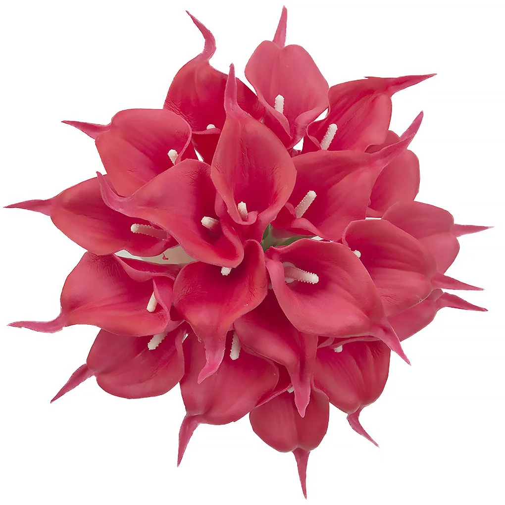 1 шт. искусственная Калла Лилия Цветочный декор домашний офис PU искусственный