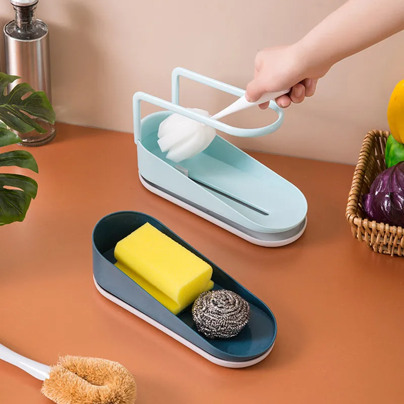 Кухонная пластиковая раковина Держатель для посуды органайзер мыла стойка