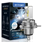 Светодиодсветодиодный мотоциклетная лампа Bevinsee H4 6000K для фар дальнегоближнего света, мотоциклетная лампа для Suzuki TU250X 8. 0 Burgman 650 vстрома 650