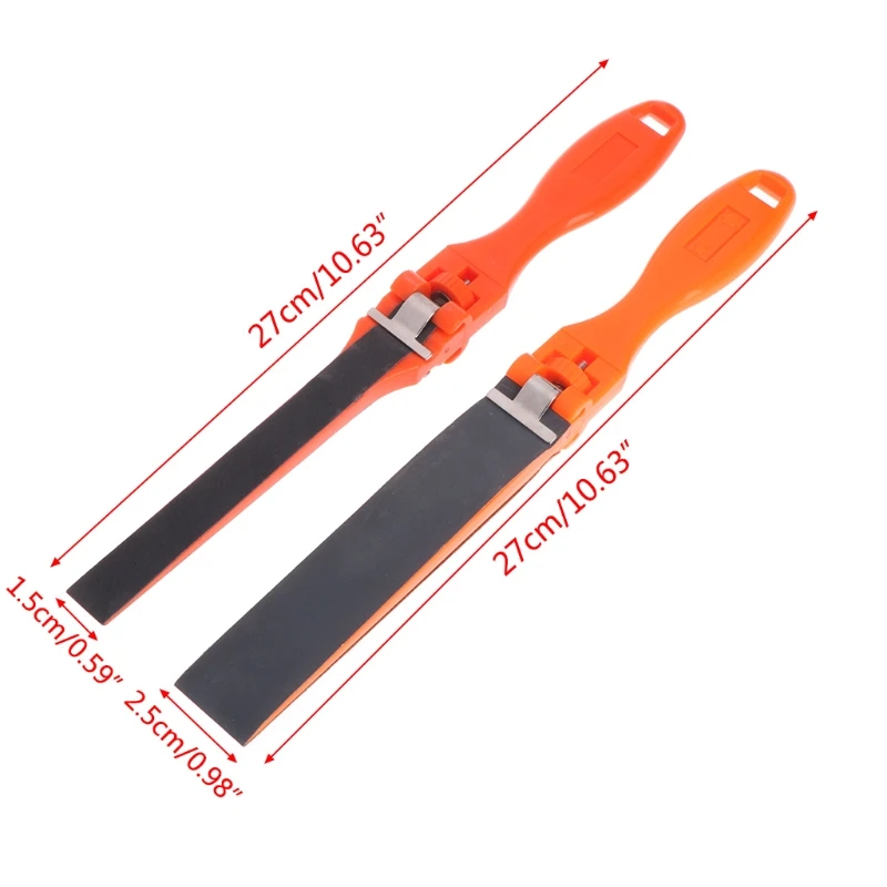 

Sandpaper Ruler Plastic Jewelry Polishing Tools Abrasive Bar Grinding Stick Clip