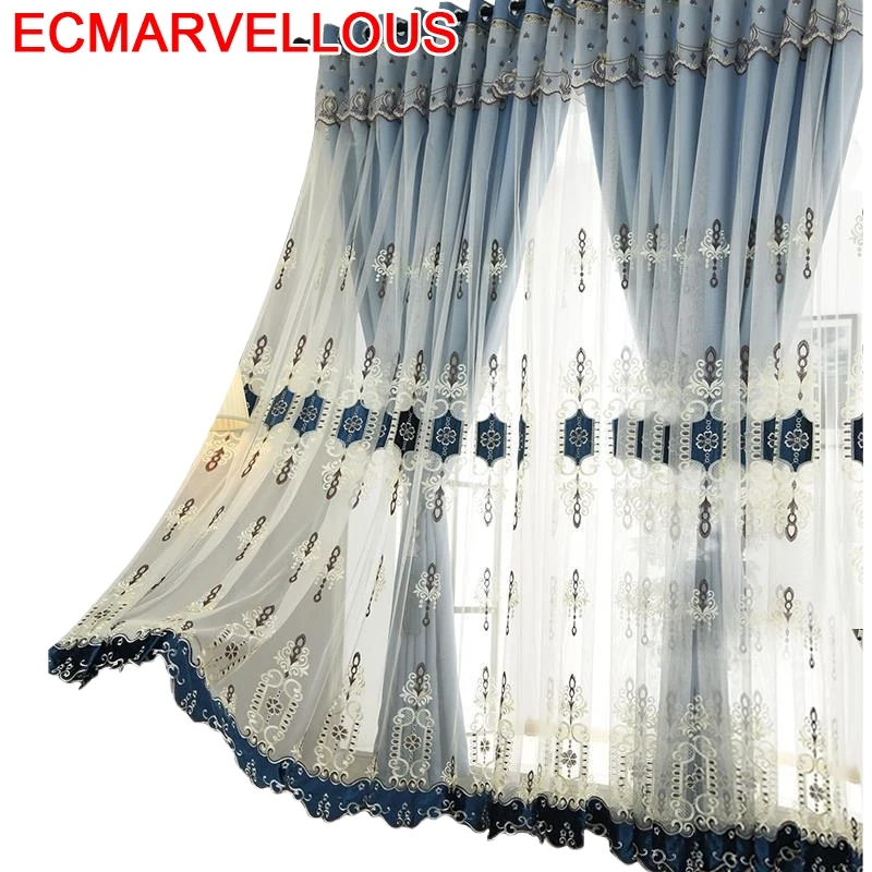 Европейская кухня Детские занавески Короткие Занавески для гостиной