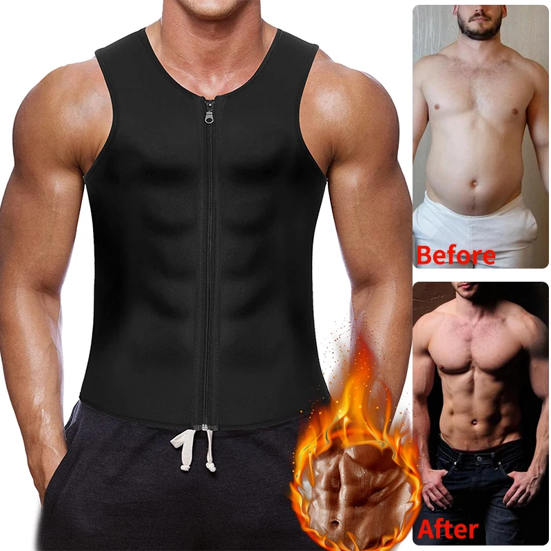 

Men Waist Trainer Corset Compression Shapewear Underwear Sauna Sweat Suit Neoprene Abdomen Body Shaper Fitness Modeling Strap