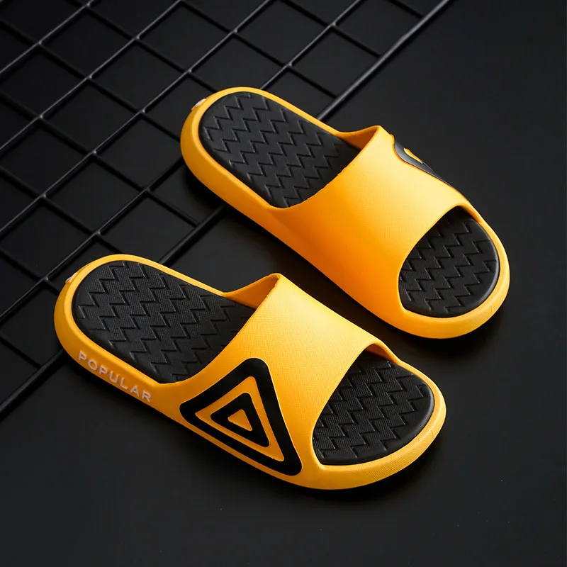 

Men Slippers Summer Slides Men Shoes Fashion Outside Indoor Slippers Nonslip Light Design Beach Slipers Adult Male Flat Footwear