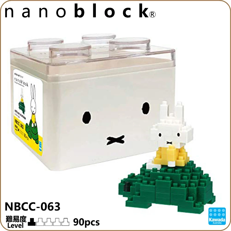 Kawada nanoblock NBCC_063 NBCC 063 Дик Бруна черепаха нано блок Япония|Блочные конструкторы| |