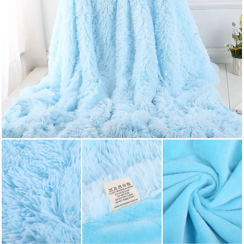 Супер мягкое Коралловое одеяло 160x200 см Двухслойное плюшевое покрывало из