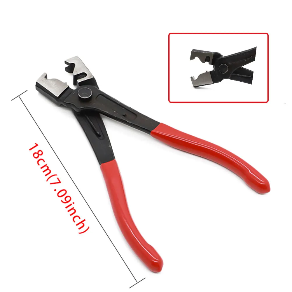

1Pcs Multi-tool 18cm Vise Type Dust Jacket Car Crimping Pliers Pipe Ball Cage Clamp R Type Collar for Auto Car Bike Repair Tools