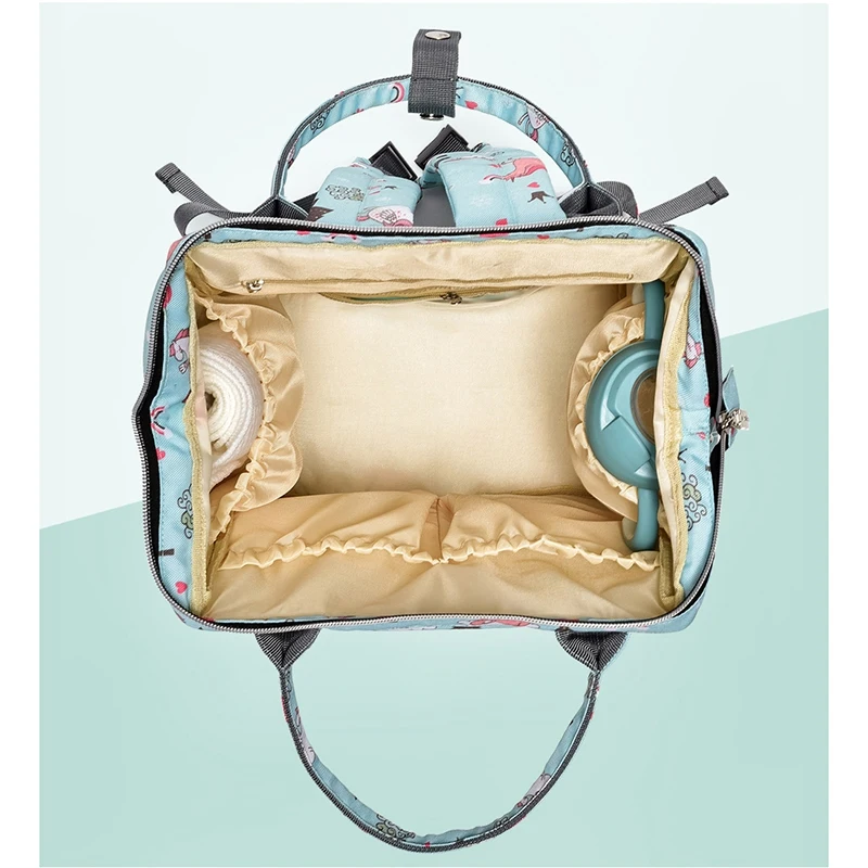 

Insular Baby Diaper Bag Backpack Maternity Moms Nursing Bag Large Capacity Waterproof Baby Stroller Travel Nappy Bag