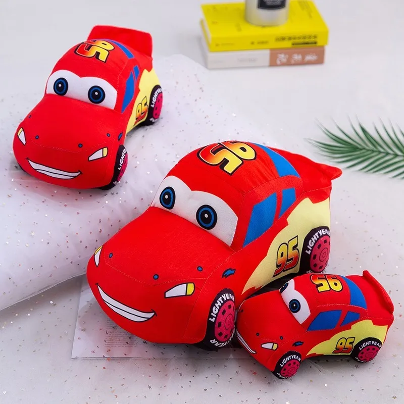 Мультяшный автомобиль плюшевые игрушки креативная роскошная модель дорожного