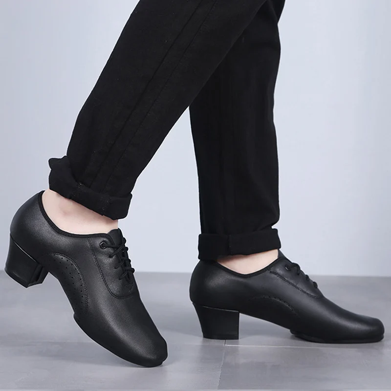 Новая обувь для латинских танцев с резиновой подошвой Современная