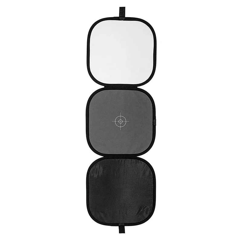 3 в 1 37 см 18% складной серый отражатель для карт баланс белого двойная Фокусирующая