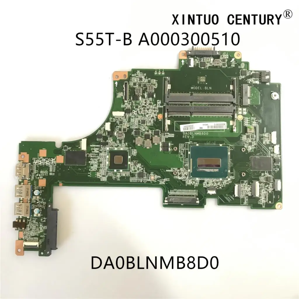 

A000300510 For Toshiba Satellite S55T-B S55T-B5273NR Laptop Motherboard DA0BLNMB8D0 Mainboard W/ i7-4710HQ 100% Tested Working