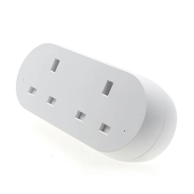 UK WiFi умная вилка мини беспроводная розетка совместима с Alexa Google Home & IFTTT таймер
