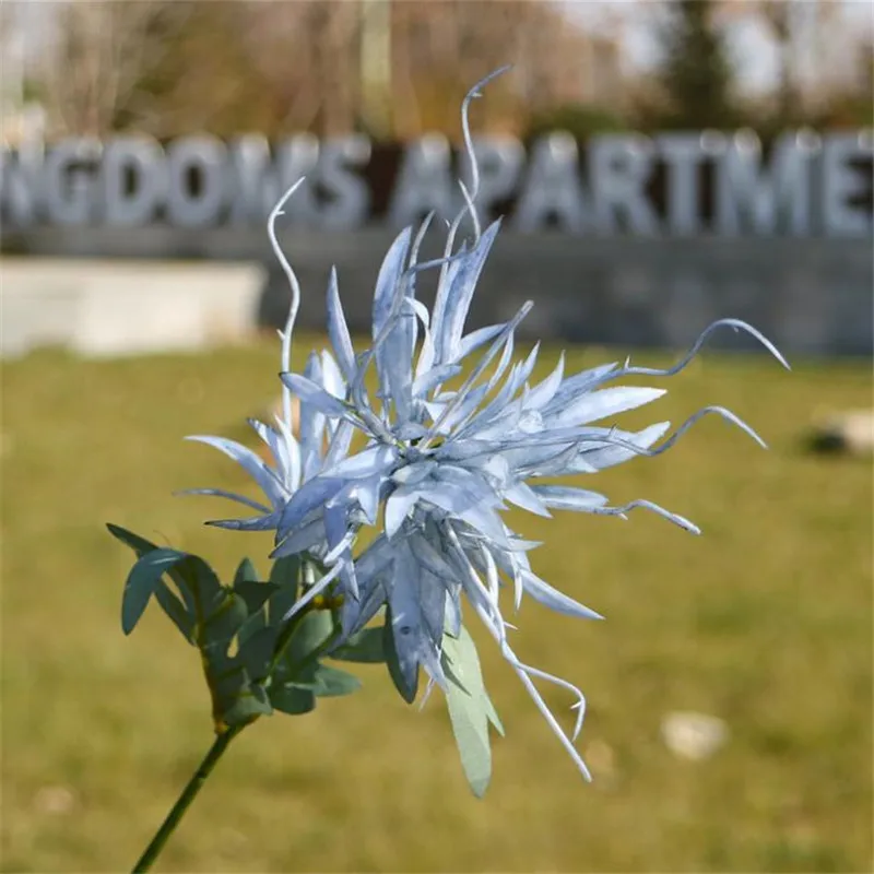 

20Pcs Fake Epiphany (2 heads/piece) 24.41" Length Simulation Epiphyllum Oxypetalum for Home Wedding Decorative Artificial Flower