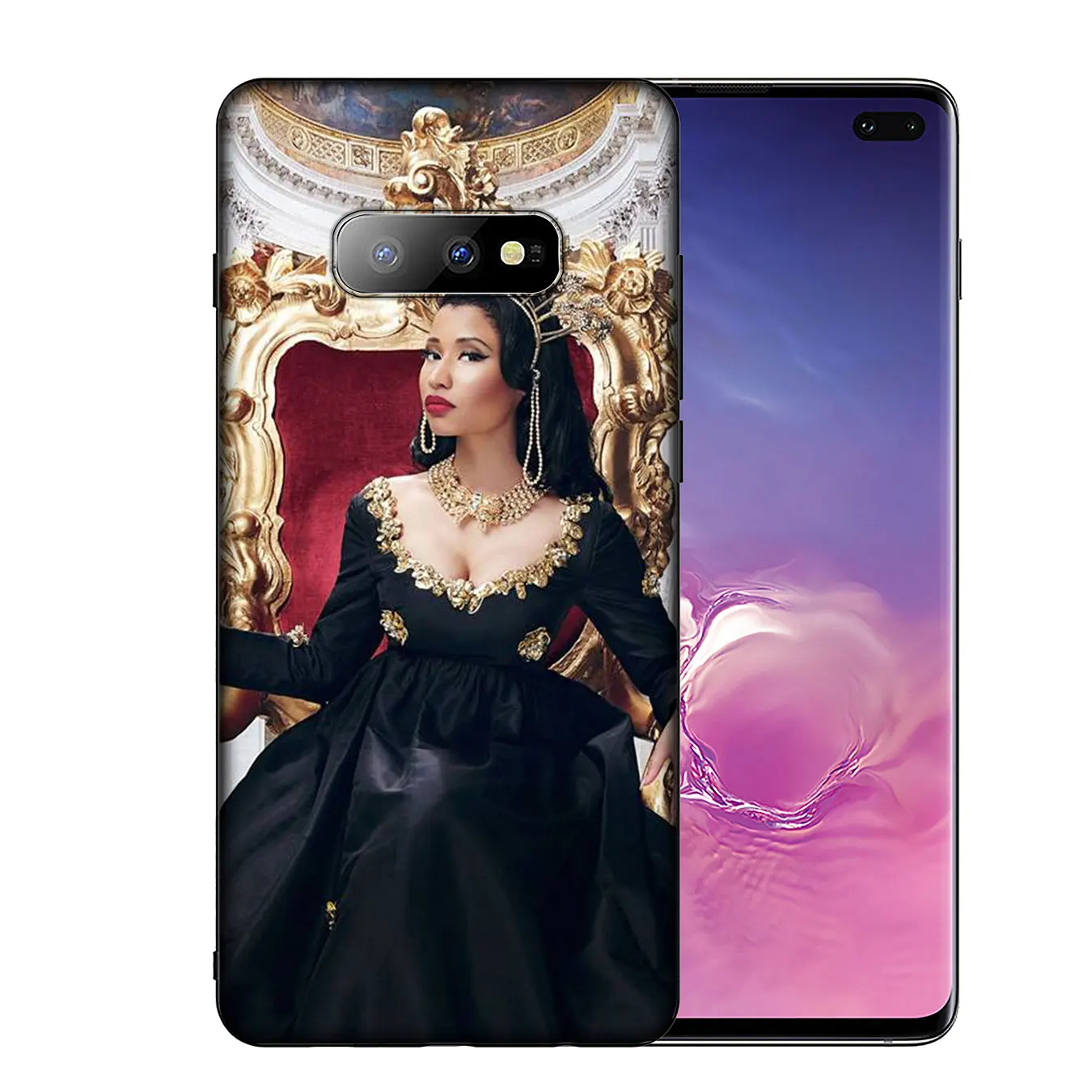 Силиконовый чехол для телефона IYICAO Nicki Minaj из мягкого ТПУ Samsung Galaxy S20 Ultra S10 Lite S9 S8 Plus