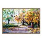 Arthyx Ручная роспись Дерево, пейзаж, картина маслом на холсте Современная Абстрактная большая Настенная картина для гостиной домашний декор