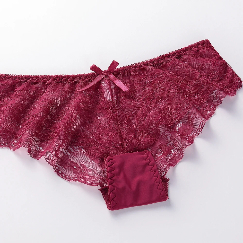 Сексуальное кружево Bralet женский бюстгальтер пуш-ап наборы бюстгальтер с принтом и трусики французский романтический интимное нижнее белье набор